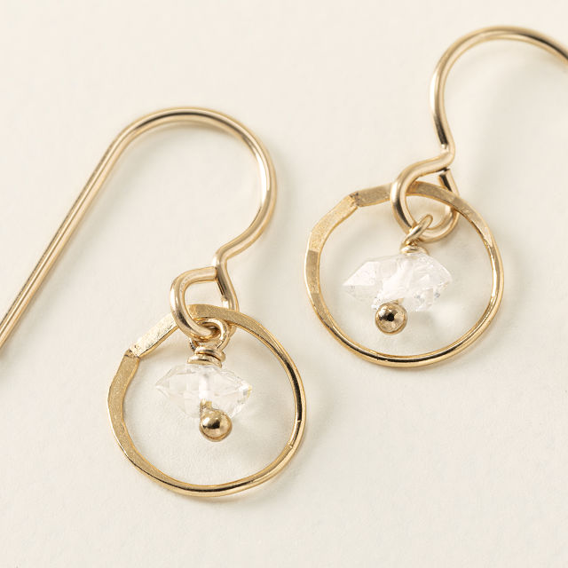 Herkimer Diamond Sparkle Earrings
