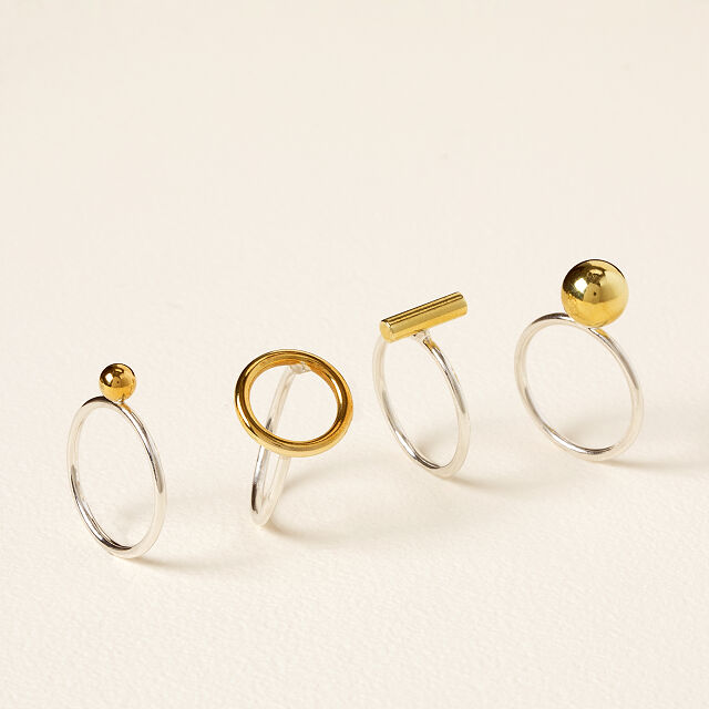 Puzzle Stacking Rings