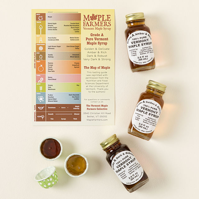 Tap to Table Vermont Maple Syrup Tasting