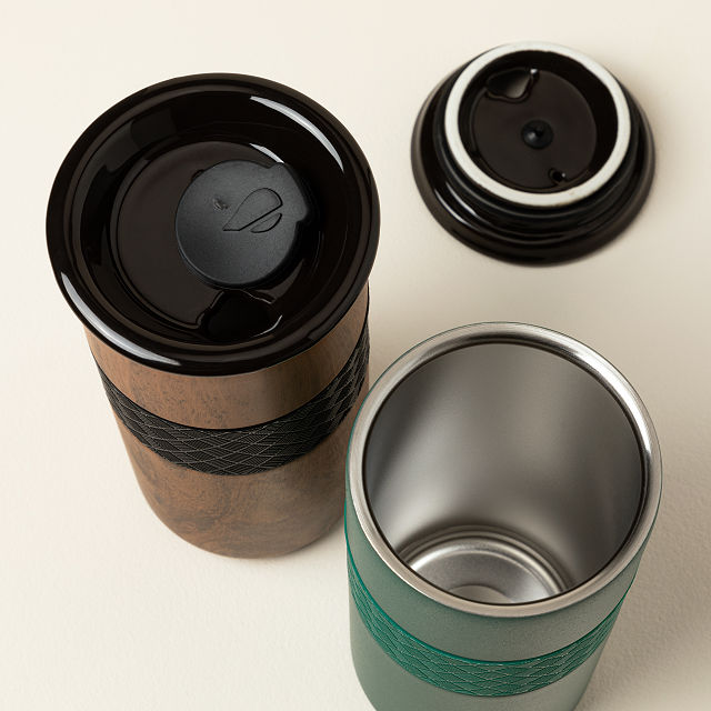 Insulated Travel Tumbler with Ceramic Lid
