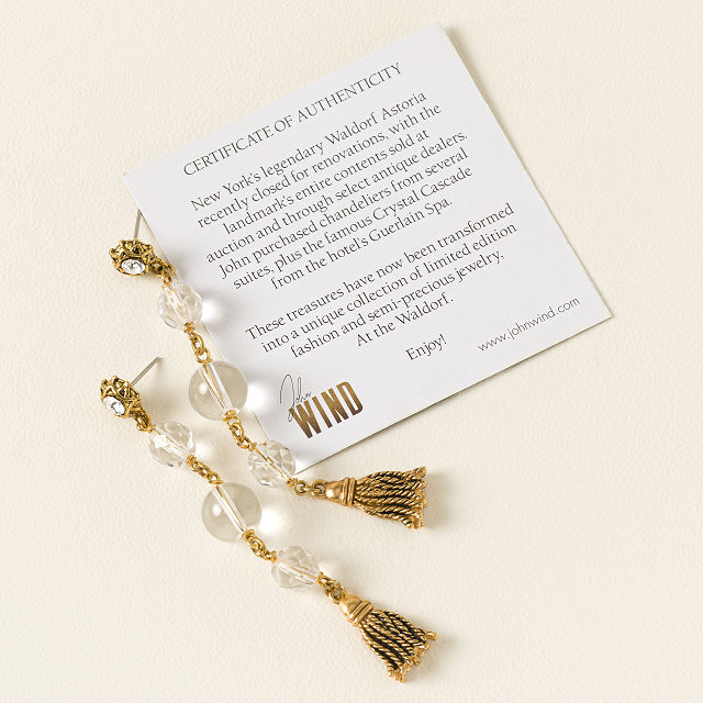 Waldorf Astoria Chandelier Earrings