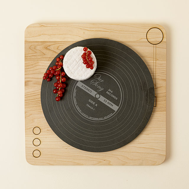 Custom Our Song Spinning Record Server
