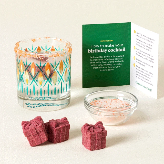 Sip Sip Hooray! Birthday Gift Set