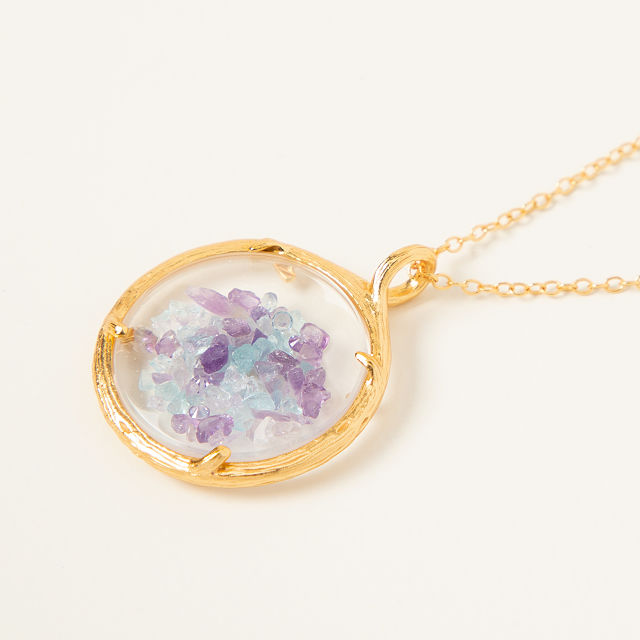 Custom Mixed Birthstone Necklace