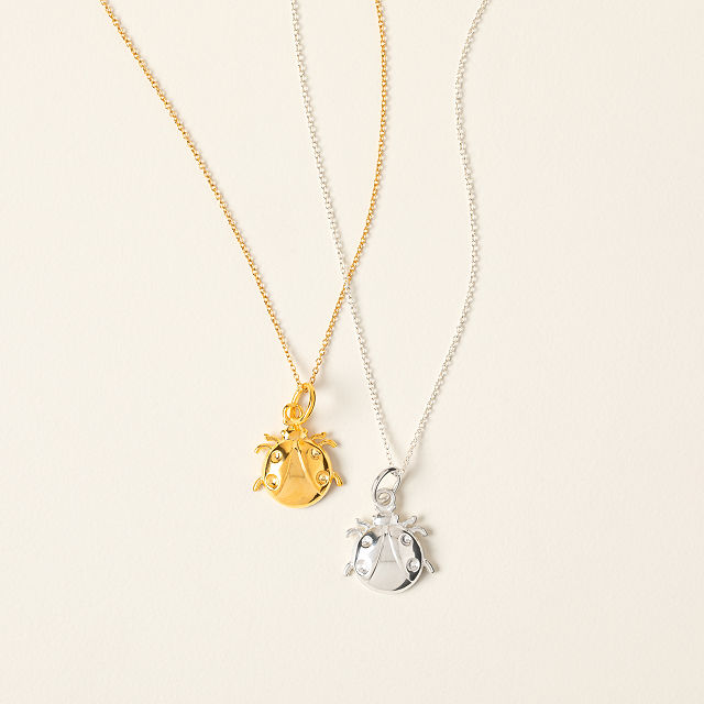 Ladybug for Prosperity Necklace