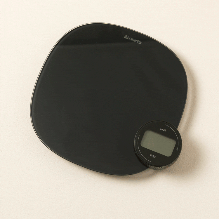 Hand-Powered Digital Kitchen Scale