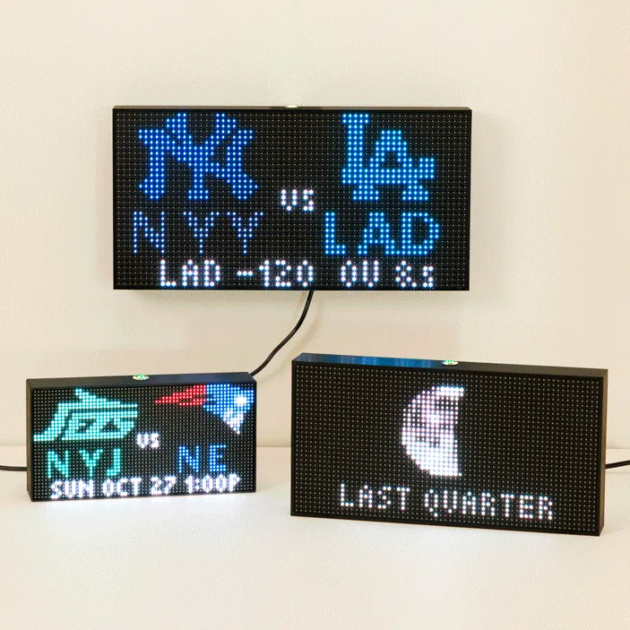 Personalized Home LED Ticker