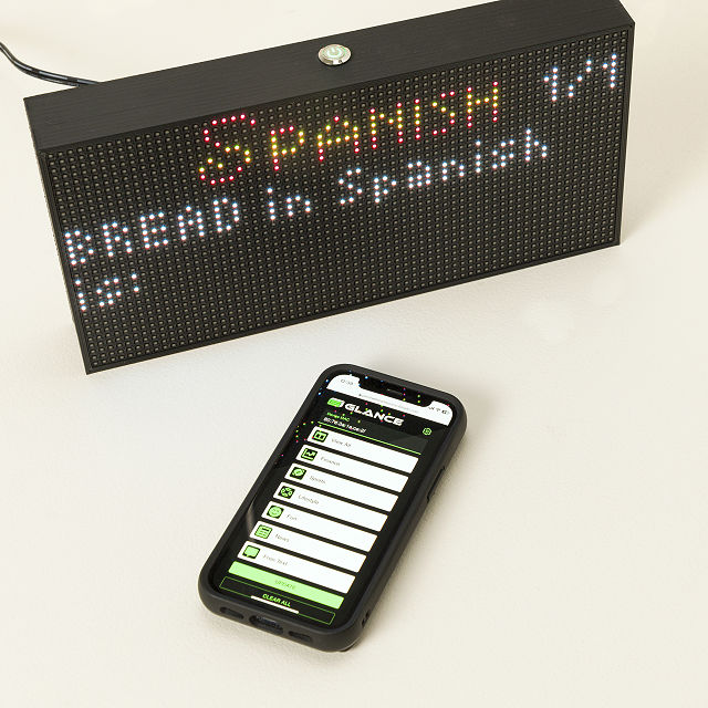 Personalized Home LED Ticker