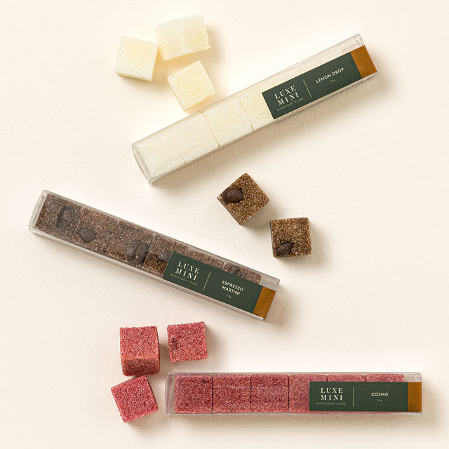 Minute Flavored Martini Sugar Cube Trio