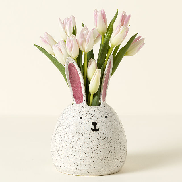 Happy Bunny Vase