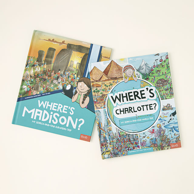 Custom Search & Find Adventure Book