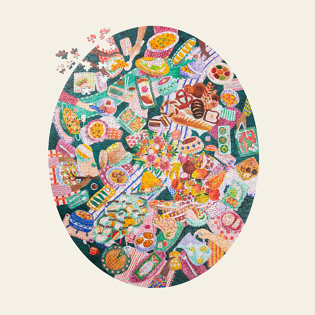 The Global Table Shaped Puzzle