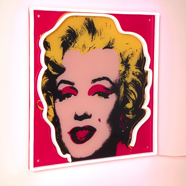 Andy Warhol Neon Lights