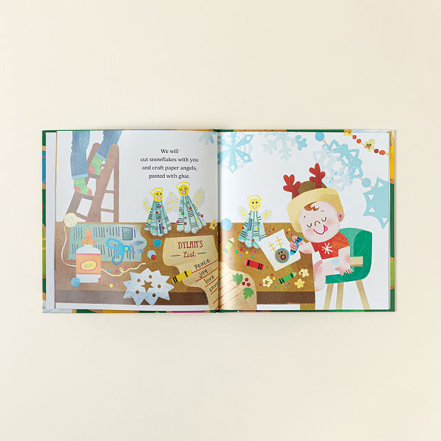 Baby's First Christmas Personalized Book