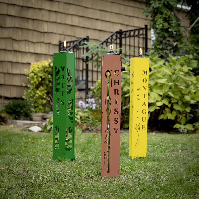 Personalized Citronella Lantern