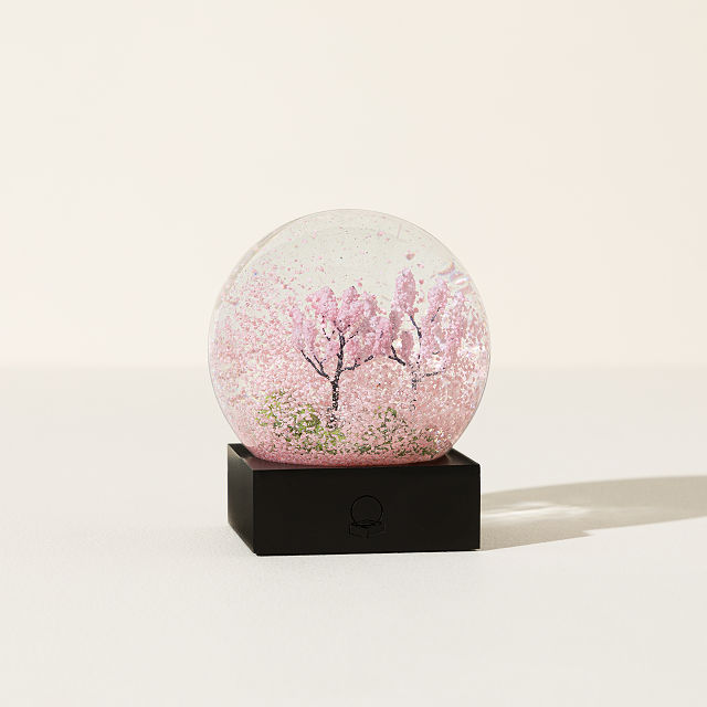 Cherry Blossom Snow Globe