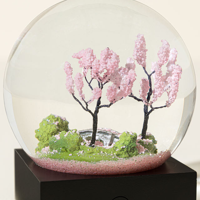Cherry Blossom Snow Globe