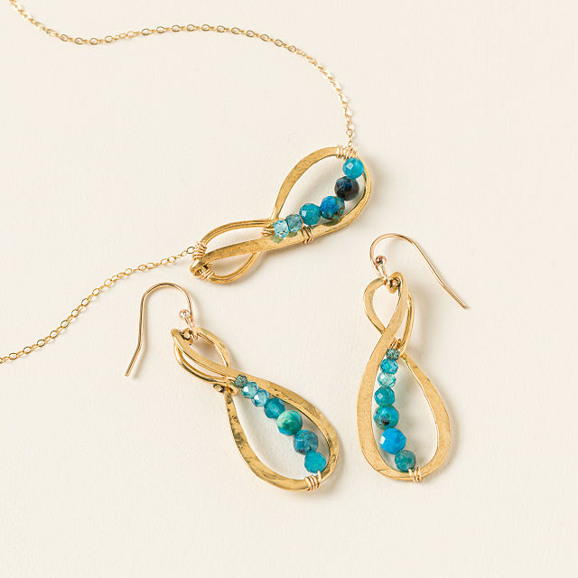 True Blue Infinity Jewelry