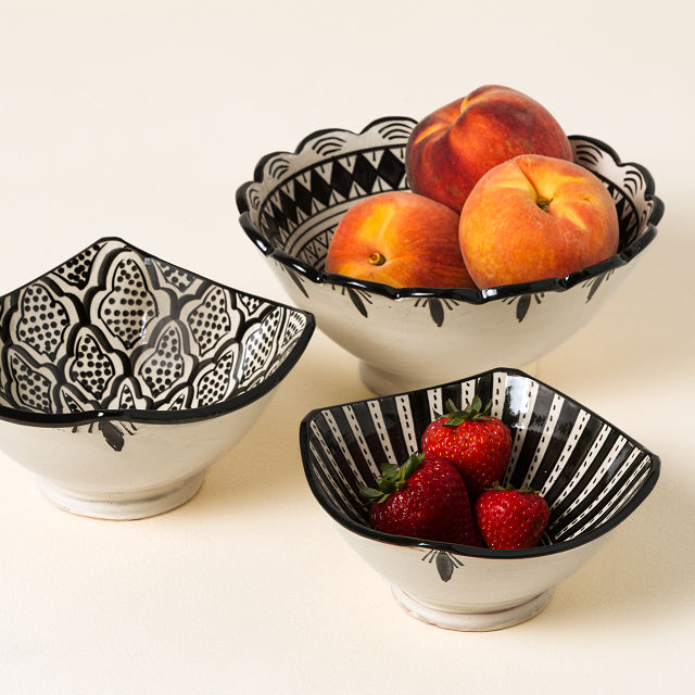 Moroccan Serving Dishes - Set of 3