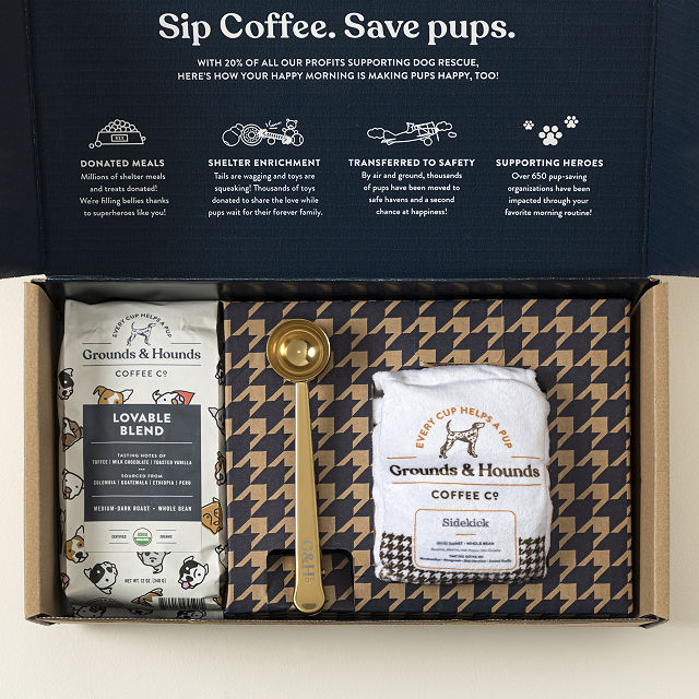 Beans & Barks Coffee Gift Set