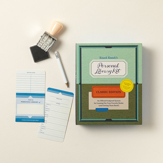Personal Book Lending Library Kit