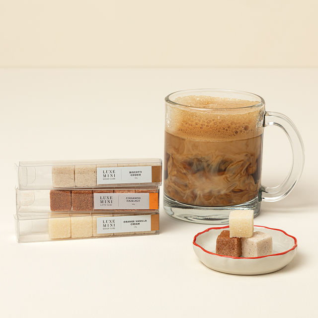 Instant Latte Cubes