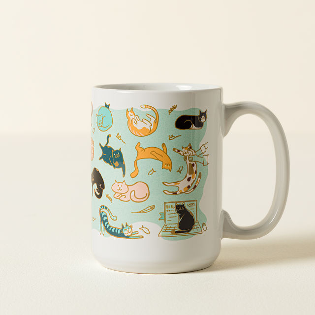 Cat Lover Interactive QR Mug