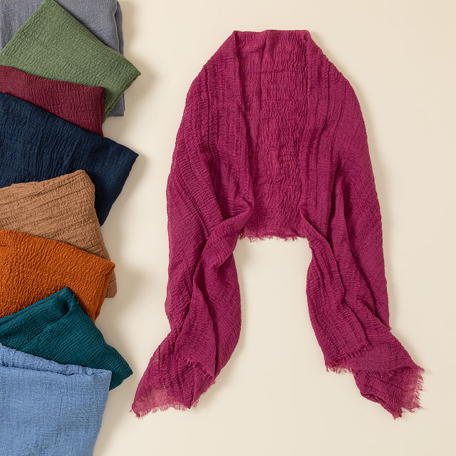 Woven Comfort Organic Bamboo Shawl