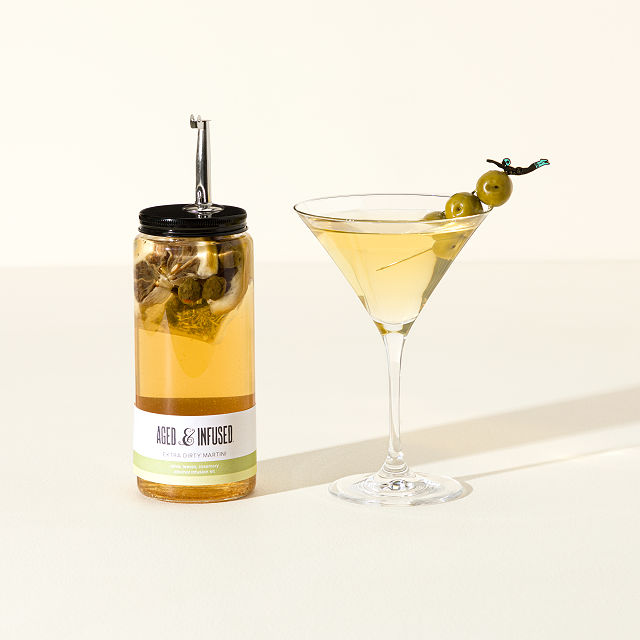 Extra Dirty Martini Infusion