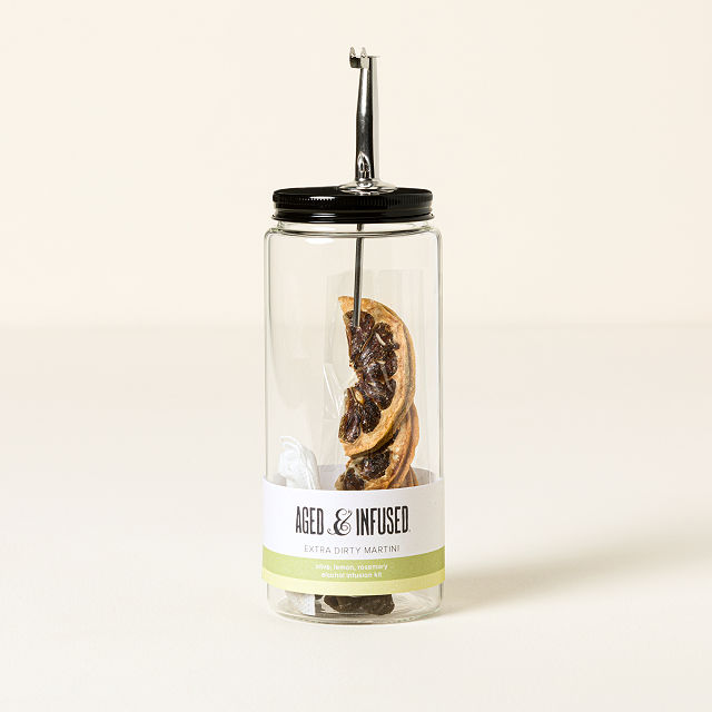 Extra Dirty Martini Infusion