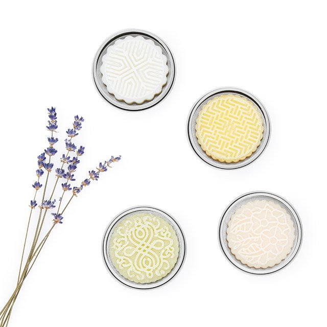 Handmade Solid Lotion Bars- Gift Set of 4