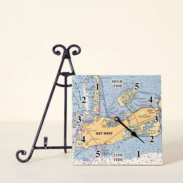 Custom Map Tide Clock