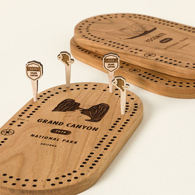 National Parks Travel Cribbage Set