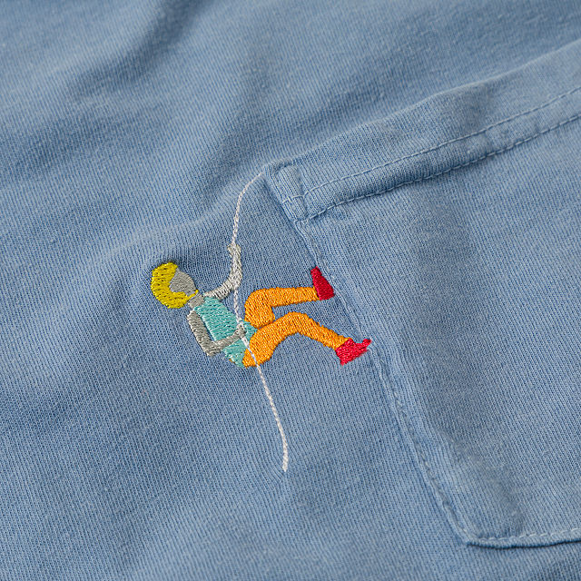 Rock Climber's Ascent Pocket Tee