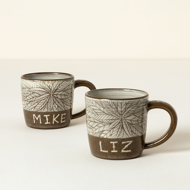 We Grow Together Custom Coupleâs Mugs