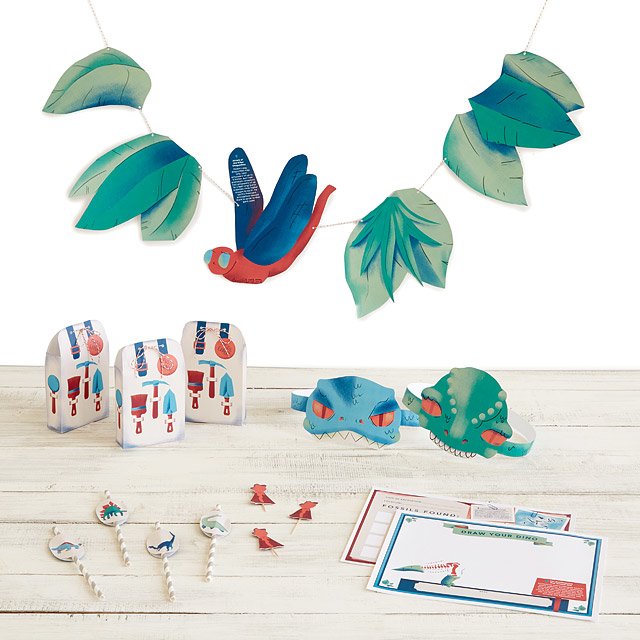 Printable Dinosaur Party Kit