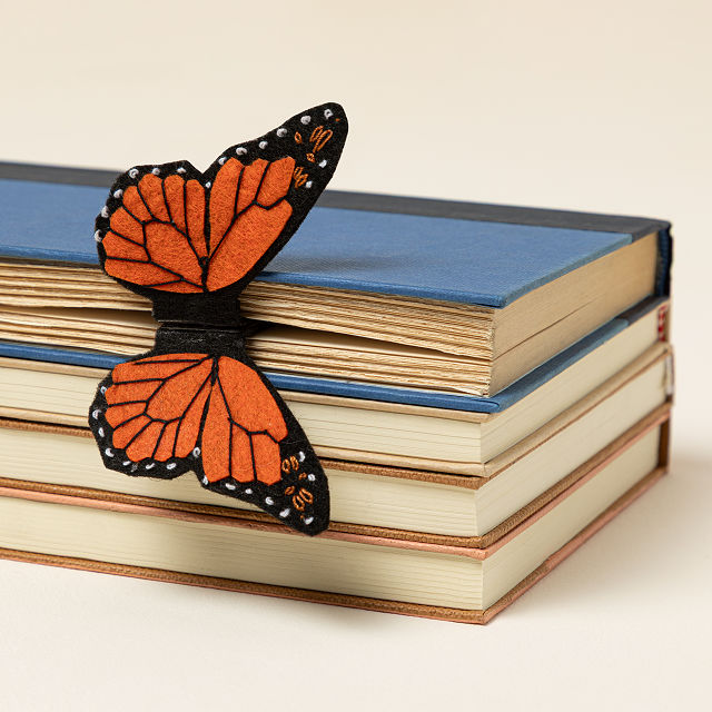 3D Monarch Butterfly Bookmark