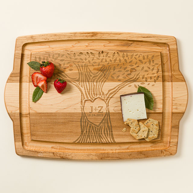 Carved with Love Personalized Serve Board