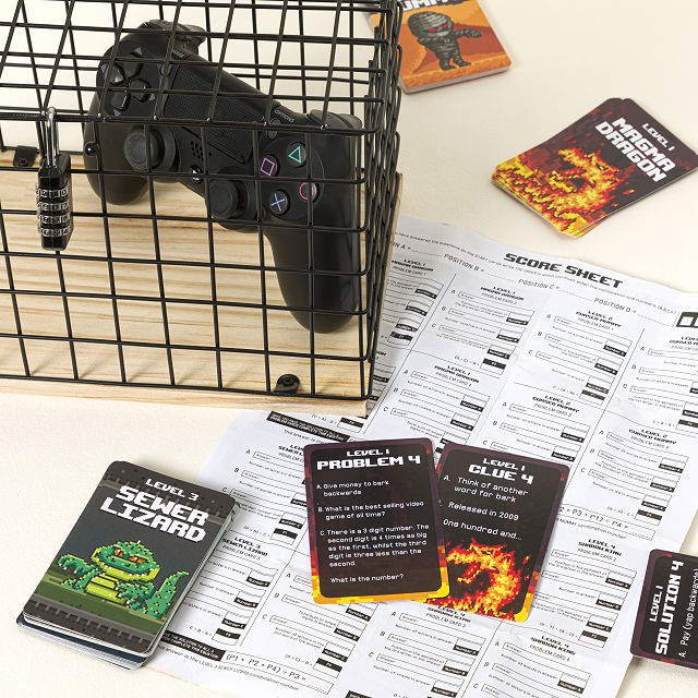 Unlock the Game Controller Escape Room Game