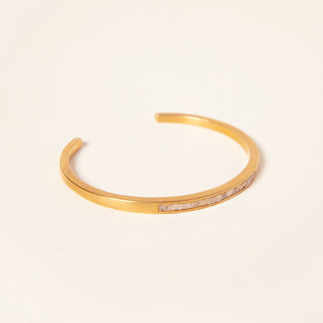 Sliced Raw Diamond Bracelet