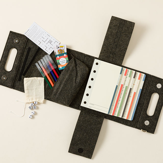Play Anywhere Portable Paper Games Set