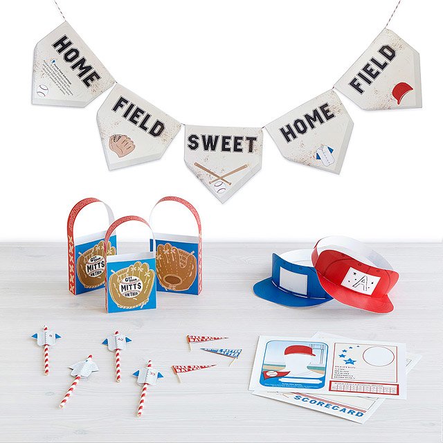 Printable Party Kit - Grand Slam Baseball Party