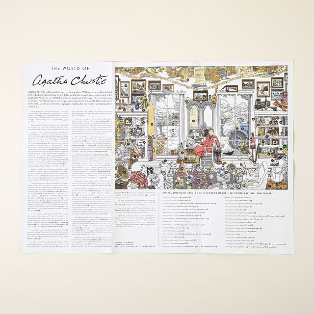 Spot the Hidden Clues Agatha Christie Puzzle