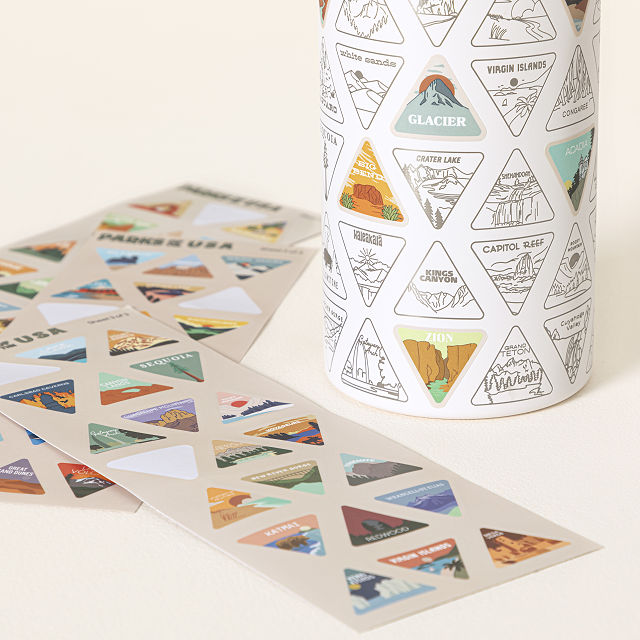 National Parks Bucket List Water Bottle