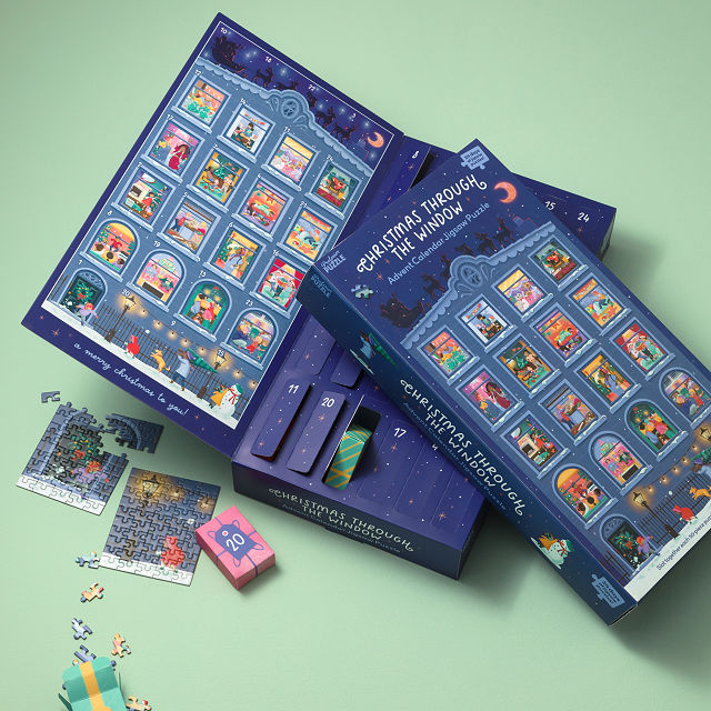 Through the Window Puzzle Advent Calendar