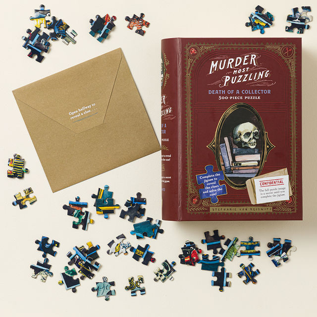 Murder Mystery Jigsaw Puzzle - The Collector