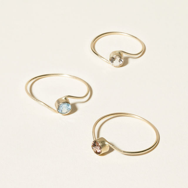 14k Gold Twist Ring
