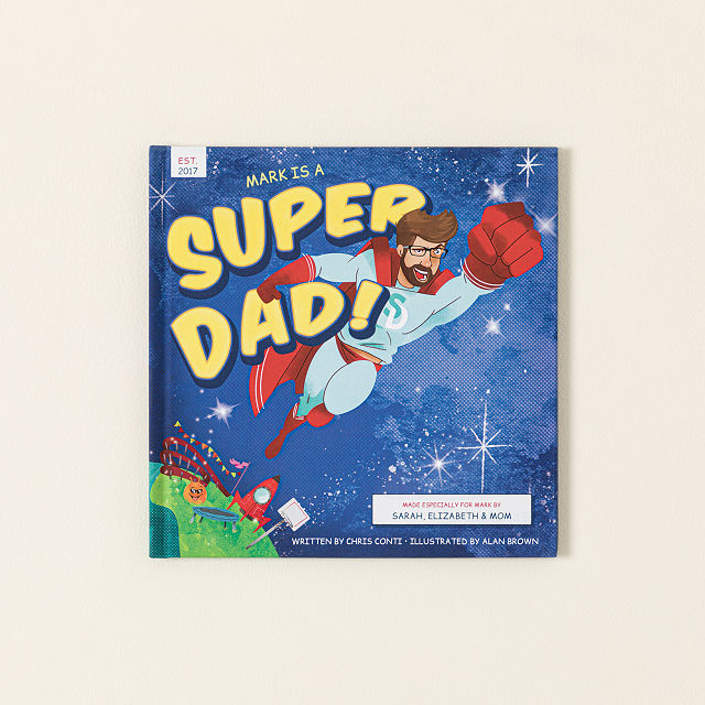Custom Super Dad Book