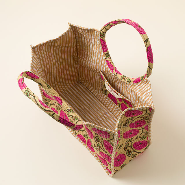 Quilted Carry-All Tote