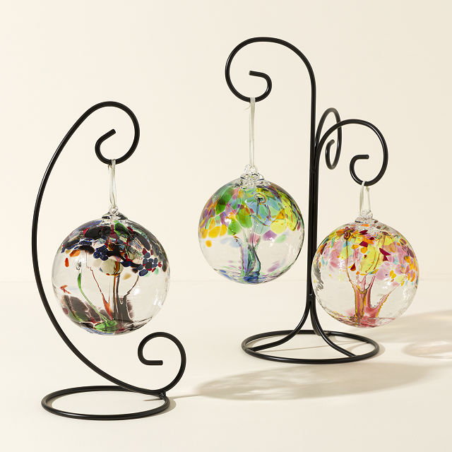 Recycled Glass Tree Globes - Relationships
